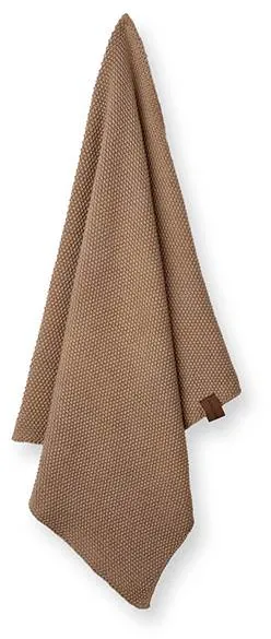 Humdakin stickad kökshandduk - Latte