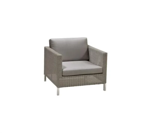 Cane-Line Connect loungestol - taupe, dyna i taupe