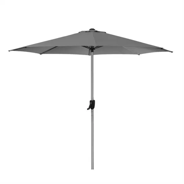 Cane-Line Sunshade parasoll med vev - Ø 300 cm - Antracit