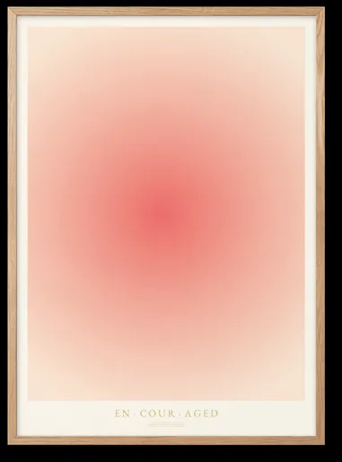 Peléton ENCOURAGED 50x70 Affisch