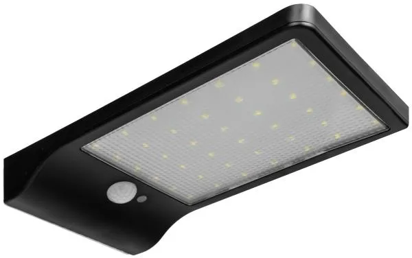 Solcell vägglampa 2W