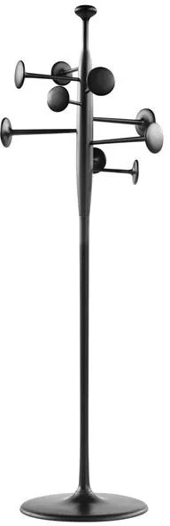 Mater Trumpet Klädhängare Återvunnen Aluminium Svart