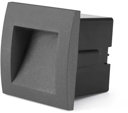 Faro SEDNA SQ 90 Infälld utomhuslampa Mörkgrå